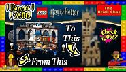LEGO Ravenclaw Common Room HOUSE BANNER MOC!!