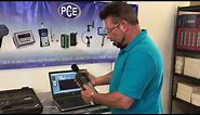 How to Use the Sound Level Meter PCE-322A