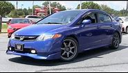 2008 Honda Civic SI Sedan / SI Mugen Start Up, Road Test, Comparison and In Depth Review