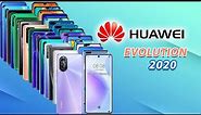 Huawei Mobiles Evolution in 2020 | Jan to Dec 2020 All Models