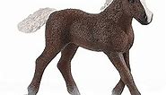Schleich Farm World, Horse Toys for Girls and Boys, Black Forest Foal Baby Horse Toy Figurine, Ages 3+