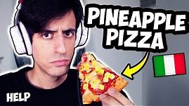 I Eat Pineapple Pizza For The First Time EVER