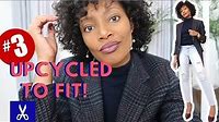 Turn a Men's Blazer Into a Woman's Blazer | UPCYCLED TO FIT!