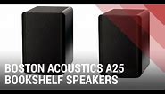 Boston Acoustics A25 Bookshelf Speakers - Quick Review India