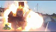 THE WILDEST NITRO FUNNY CAR EXPLOSION EVER!!!