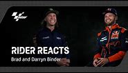 Binder brothers on Brad's incredible P35 to P1 | Rider Reacts