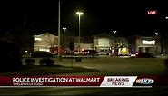 Police investigation at Middletown Walmart