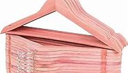 ROSOS Cedar Hangers for Closet 30 Pack, Wooden Hangers with Smooth Notches, Sturdy Cedar Wood Coat Hangers with 360 Rotating Hook Great for Refresh Closet