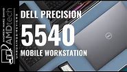 Dell Precision 5540 Mobile Workstation Review