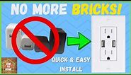 How To Install A USB Outlet In Your Wall | Quick and Easy