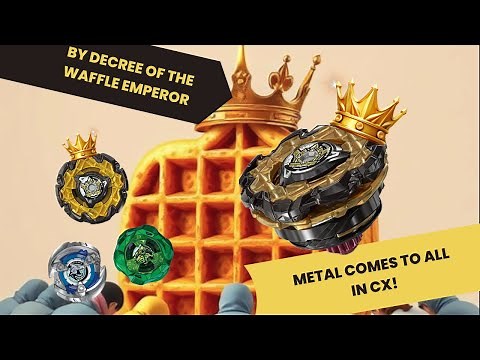 METAL, FOR EVERYONE! - Emperor Might Deck Set Unboxing! - [Beyblade X]
