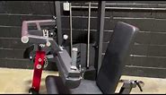 Pin-Loaded Leg Curl/Extension Selectorized Combo Weight Machine