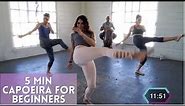 Capoeira Dance For Beginners | 5 Min Capoeira Training