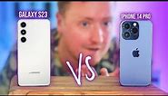 Best Small Flagship? Samsung Galaxy S23 VS iPhone 14 Pro