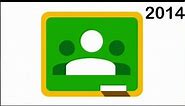 Google Classroom Logo Evolution #shorts