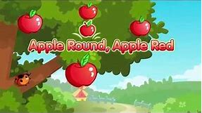 Apple Round, Apple Red Sing Along for Children & ESL Students