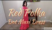 Red Polka Dot Dress Review