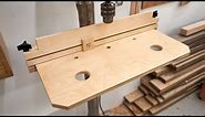 Make This Simple Drill Press Table and Fence - Woodworking - Workshop