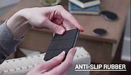 SlipToGrip Non Slip Furniture Pad Grippers - Stops Slide - Multi Size (12 Pads) - Make 4", 1", 2", etc.- Pre-Scored Multiple Sizes - 3/8" Felt Core - Anti Slip - No Nails, No Glue.
