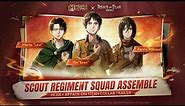 Scout Regiment Squad Assemble | MLBB × Attack on Titan Collab Trailer | Mobile Legends: Bang Bang