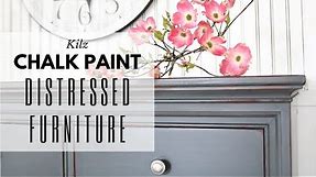 Distressed Furniture ~ Chalk Paint Tutorial ~ Annie Sloan Wax ~ Dresser Makeover