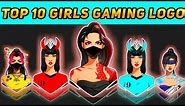 10 BEST GAMING LOGO - GIRLS GAMING LOGO🙎 | HOW TO MAKE A GAMING LOGO | MASCOT PACK FOR YOUTUBE