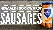 Aldi Bramwells 8 German Bockwurst Sausages Review