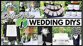 Dollar Tree Wedding DIYs (that don't look cheap!) 🖤