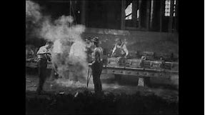 Labor History - Factory Workers Archival Footage C. 1904 - Gilded Age America
