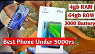 I kall k900 mobile Unboxing | Best phone under 5000rs 4gb+64gb |I kall k900 review ||