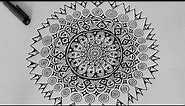 A Black & White Mandala :: Ulrike Hirsch