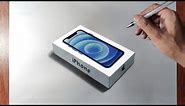 How to draw Iphone 13 pro max 3d art