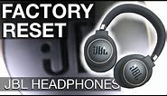 Factory Reset for JBL Headphones (how to)