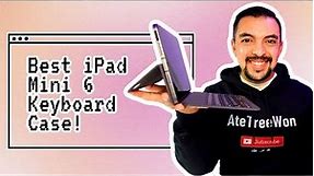 The BEST iPad Mini 6 KEYBOARD Case!!!!
