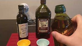 Olive Oil Review - Kirkland vs Pompeian vs Lucini