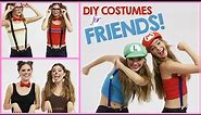 DIY Halloween Costumes to Wear with Friends! w/ Nina and Randa