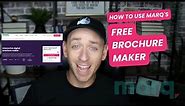 How To Use Free Brochure Maker | Marq