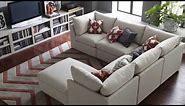 The Beckham Sectional Sofa by Bassett Furniture