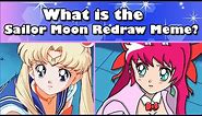 What is the Sailor Moon Redraw Meme?