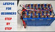 Lithium batteries for beginners. Step by step: balancing, assembling, capacity test. LiFePo4 DIY.