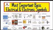 All Electrical & Electronic Symbols | Basic Electrical Symbols use for Electrical Drawing | @ET_iLM