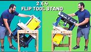 Make EASY Flip Top Tool Cart | router and planer stand