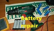 PARKSIDE PABS 14,4 A1 battery repair 14,4V