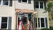 Framing A Curved Front Porch Roof