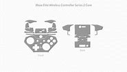 Xbox Elite Series 2 Core Controller Skin Template Vector 2022