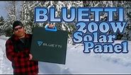 Bluetti 200W Solar Panel Review