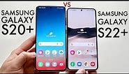 Samsung Galaxy S22+ Vs Samsung Galaxy S20+! (Comparison) (Review)