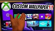 How to get a Custom XBOX wallpaper|background on your console in 2023!!
