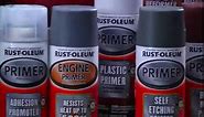 Rust-Oleum 249331 Automotive Rusty Metal Primer Spray Paint, 12 oz., Light Gray