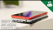 Sony Xperia M4 Aqua Hands On